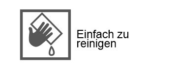 Einfach zu reinigen Die Akustikpaneele sind einfach zu reinigen