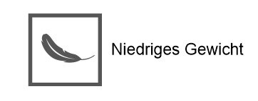 Niedriges Gewicht Die Akustikpaneele haben ein niedriges Gewicht