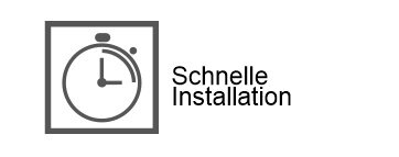 Schnelle Installation Die Akustikpaneele sind schnell und einfach zu installieren<br />
