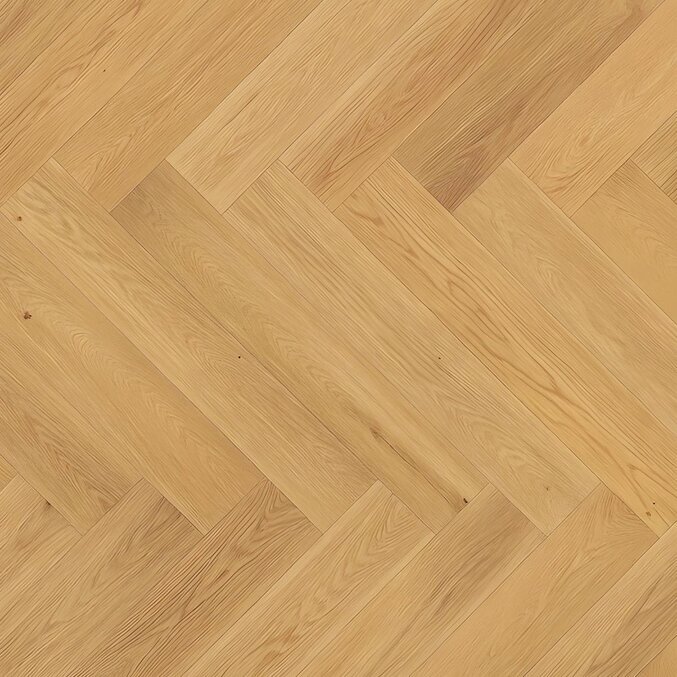 Welche Arten von Parkett gibt es Nahaufnahme eines Parketts im Fischgrät-Format