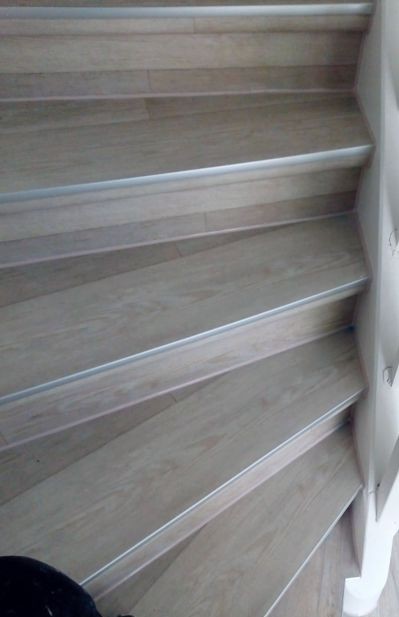 Treppenrenovierung mit PVC