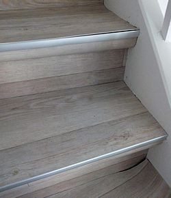 Treppenrenovierung mit PVC